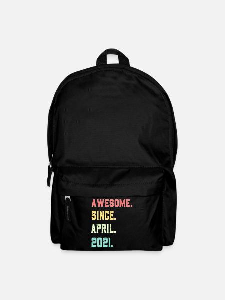 Awesome Since April 2021 - Backpack - black