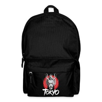 Tokyo Dragon T-Shirt Japan Drache Samurai Style - Rucksack - Schwarz - Vorne