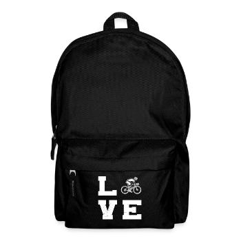 Geschenkidee für einen Roadbike mit Roadbike - Rucksack - Schwarz - Vorne
