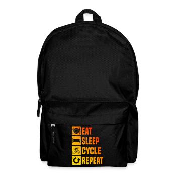 Geschenkidee für einen Roadbike mit Roadbike - Rucksack - Schwarz - Vorne