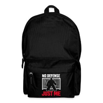 Hockey Goalie Geschenk Goalie Life Hockey Goalie - Rucksack - Schwarz - Vorne