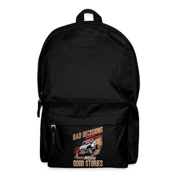 UTV Tout-Terrain Boy Men 4 Wheels Side by Side - Sac à dos - noir - Devant