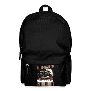 UTV Tout-Terrain Boy Men 4 Wheels Side by Side - Sac à dos - noir - Devant