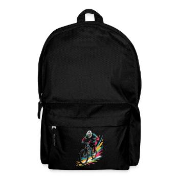 Conception de VTT Coloré pour garçons - Sac à dos - noir - Devant