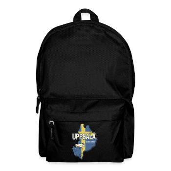 Uppsala Sweden Province Map Souvenir - Backpack - black - Front