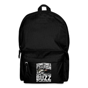 Sometimes It’s a Fish – Buzz Motiv Tee - Rucksack - Schwarz - Vorne
