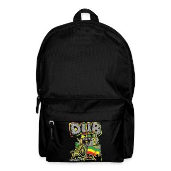 Dub Reggae Stone - Backpack - black - Front