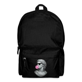 Alexander der Große mit Kaugummi und Sonnenbrille - Rucksack - Schwarz - Vorne
