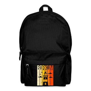 Borkum Island BORKUM North Sea Holiday Funny - Backpack - black - Front