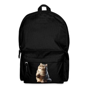Exotic Shorthair Cat Exotic Shorthair - Backpack - black - Front