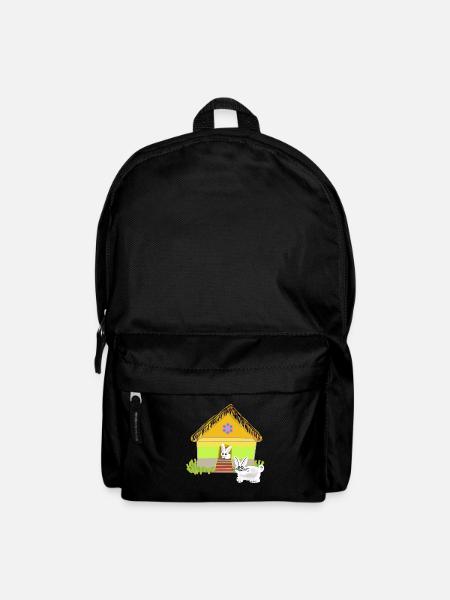 Rabbit Hutch Rabbit Rabbit Kids Child - Backpack - black