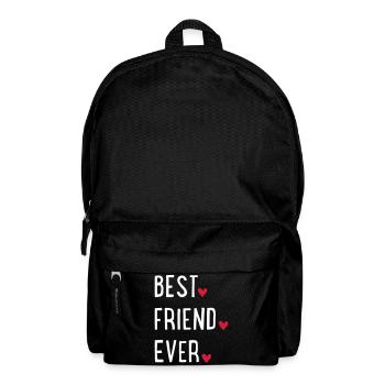 Bester Freund - Rucksack - Schwarz - Vorne