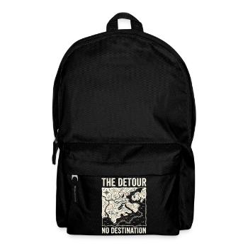 The Detour - Rucksack - Schwarz - Vorne