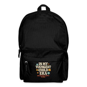 Dans l’humour de l’ère de My Younger Child et de la famille des filles - Sac à dos - noir - Devant