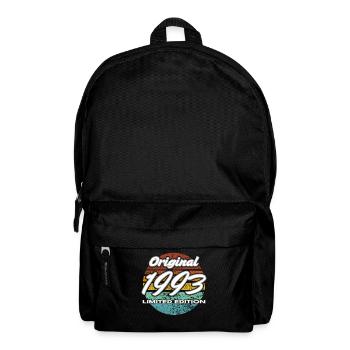 33e anniversaire 1993 cadeau pour hommes et femmes - Sac à dos - noir - Devant