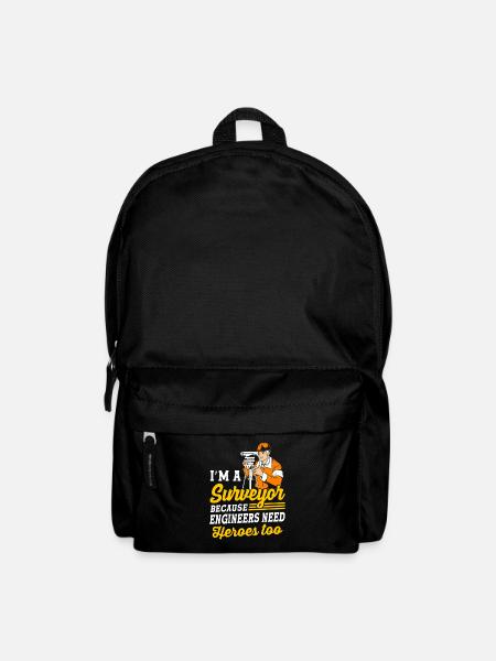 Landvermesser - Rucksack - Schwarz
