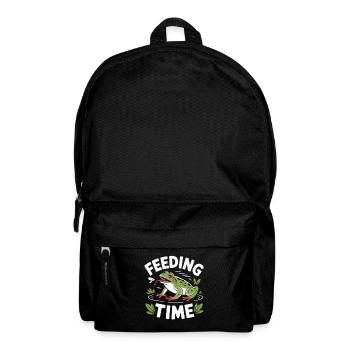Feeding Time Frosch Terraristik - Rucksack - Schwarz - Vorne