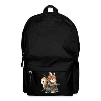 Squirrel Samurai Armor - Backpack - black - Front