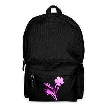 Fleur - Sac à dos - noir - Devant