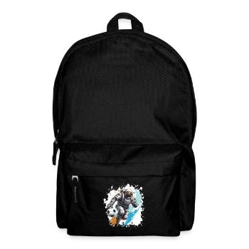 Astronaut Fussball Team - Rucksack - Schwarz - Vorne
