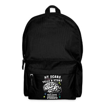 Brain Tumor Education, Fighter, Brain Tumor Education - Backpack - black - Front