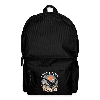 Humpback Whale Timmy Hope Statement Merch - Backpack - black - Front