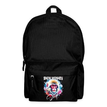 Snow Monkey Girl Snow Monkey - Backpack - black - Front