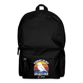 Gouldamadine Gouldian Finch - Rucksack - Schwarz - Vorne