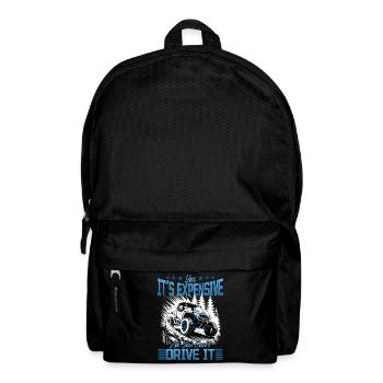 UTV Off Road 4 Wheeler Side by side - Backpack - black - Front