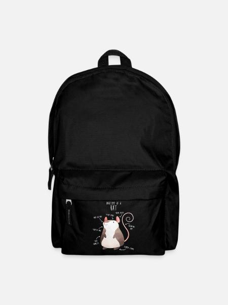 Golden Retriever Dog Anatomy - Backpack - black