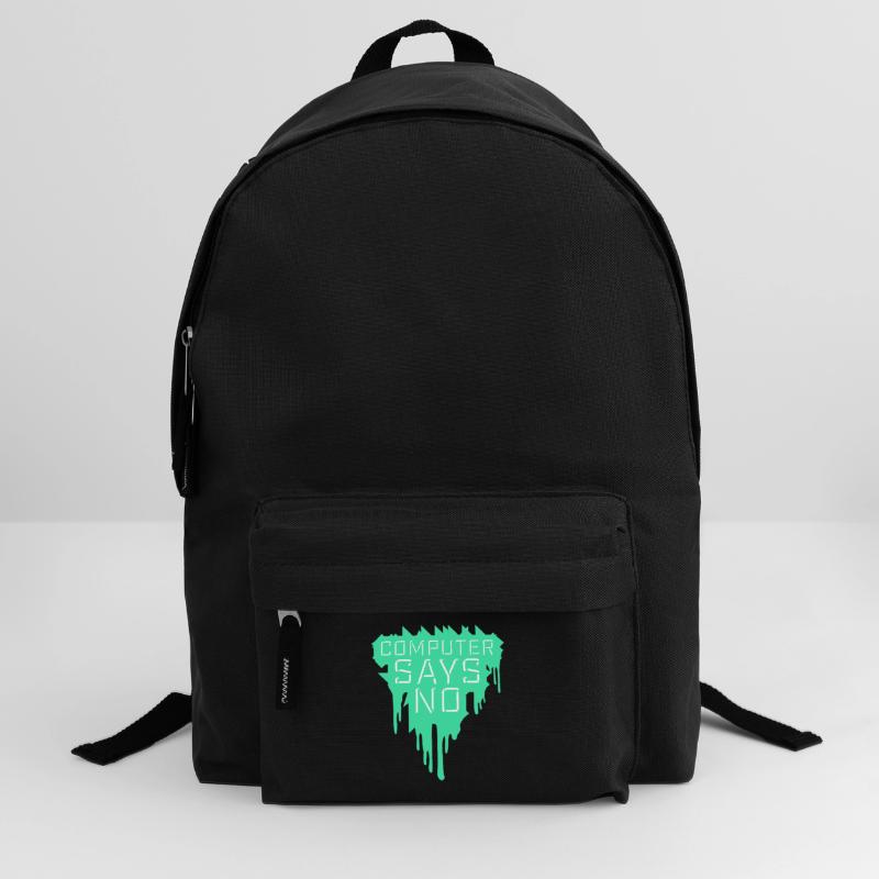 Computer Says No Lustig Programmierer Nerd Technik Rucksack