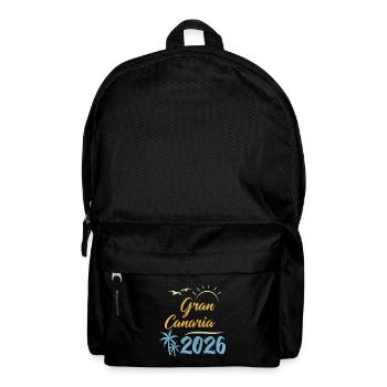 Gran Canaria 2026 - Rucksack - Schwarz - Vorne