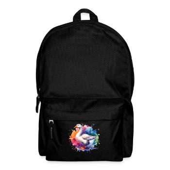 Don de l’Oie Pèlerine - Sac à dos - noir - Devant