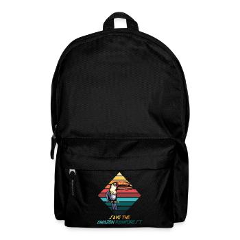 Sava – Save the rainforest - Backpack - black - Front