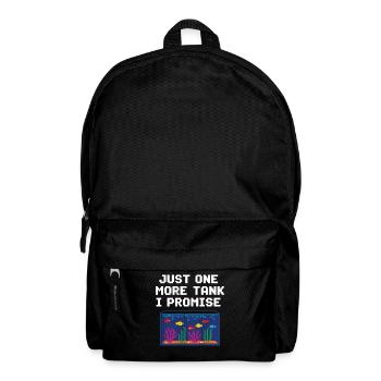 Aquarium Gamer Saying Fish - Backpack - black - Front