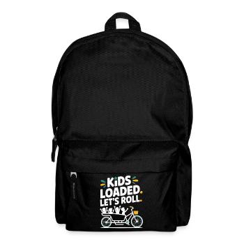 Kids Loaded Lets Roll Lastenrad - Rucksack - Schwarz - Vorne