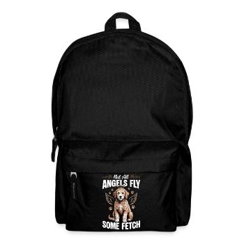Goldendoodle Dog Breed - Backpack - black - Front