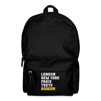 North Sea LONDON NEW YORK PARIS TOKYO BORKUM - Backpack - black - Front