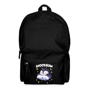 Penguin Snoozguin Pyjama Lève-tard, Râle du matin - Sac à dos - noir - Devant