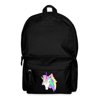 Introvertiertes Einhorn – Leave Me Alone - Rucksack - Schwarz - Vorne