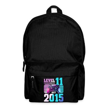 11. Geburtstag Gaming Gamer - Rucksack - Schwarz - Vorne