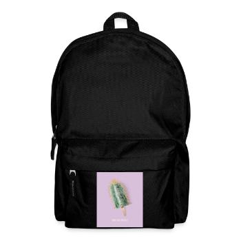 Sweet But Prickly Kaktus Eis Design - Rucksack - Schwarz - Vorne