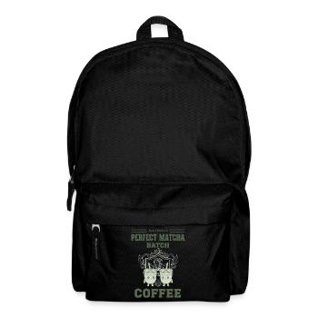 Perfekte Matcha Batch Sweet Serenity Coffee Matcha - Rucksack - Schwarz - Vorne