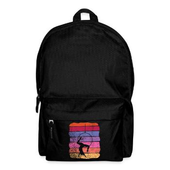 Aerialist Vintage Aerial Ring Lyra Luftring - Rucksack - Schwarz - Vorne