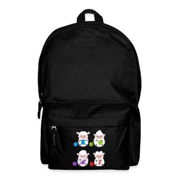 Lambs Knit Yarn Pals - Rucksack - Schwarz - Vorne