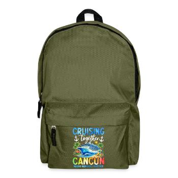 Cruising Together Cancun - Backpack - olive green - Front