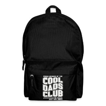 Cool Dads Club - Papa Vatertag Geschenk - Rucksack - Schwarz - Vorne