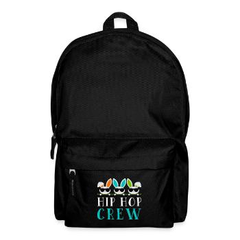 Hip Hop Bunny Crew - Sac à dos - noir - Devant