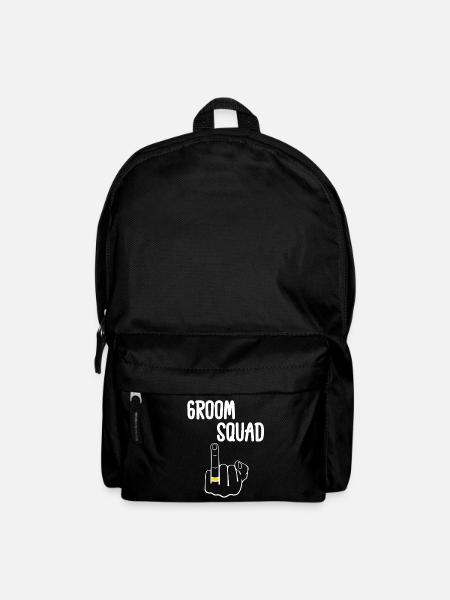 Edgy Groom Squad - Rucksack - Schwarz