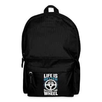 Trucker Design For Truck Driver Truck - Backpack - black - Front